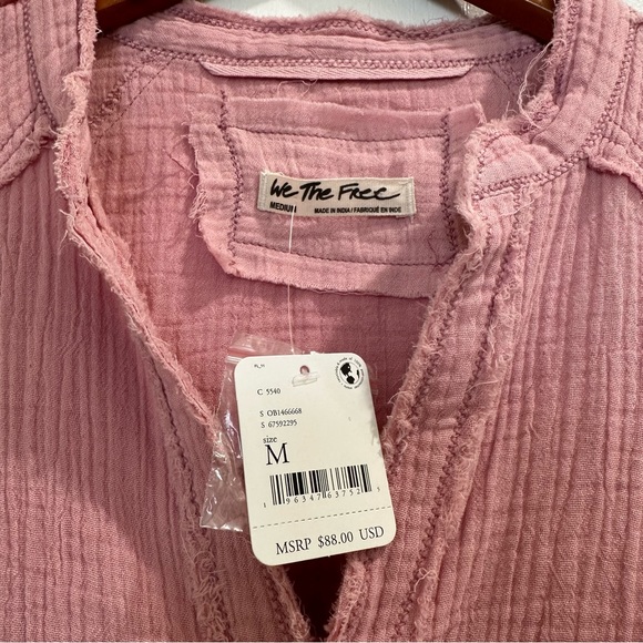 NWT Free People Women’s Dreamy Days Shirt Size Medium - Picture 8 of 10